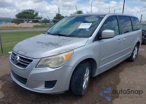 2009 Volkswagen Routan Sel из США, поврежденный, VIN 2V8HW54X09R517697